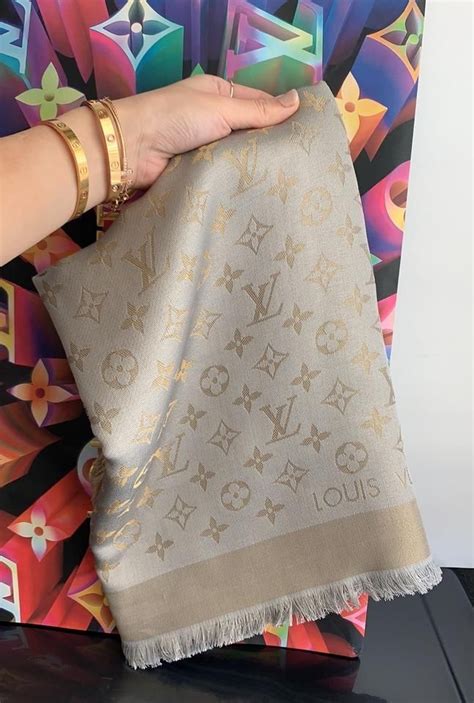 louis vuitton scarf womens replica|genuine louis vuitton scarf.